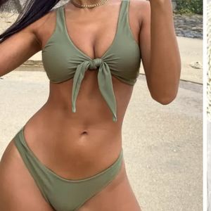 Two piece bathing suit